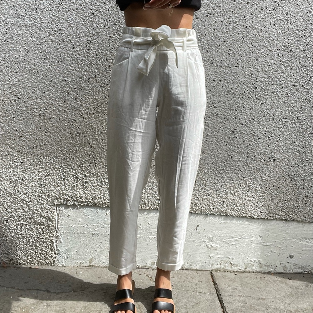 White Zara Pants - Never worn